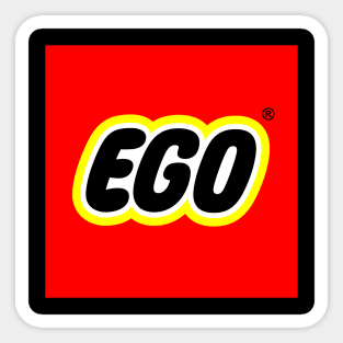 How is your ego... Sticker